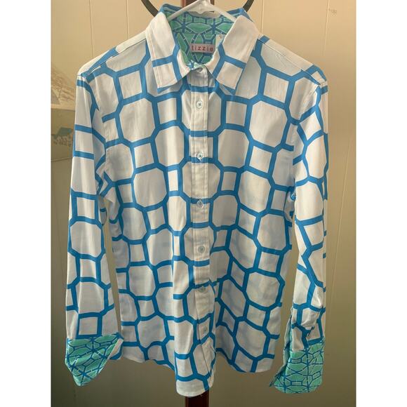 Tizzie Tops - Tizzie Premium Cotton Buttondown Sz Medium